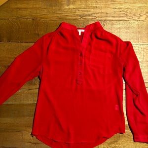 Red blouse